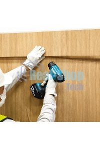 Фен технический аккумуляторный LXT 18В, 550 град, кейс MakPac,насадки (1х5А·ч)