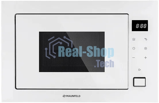 Микроволновая печь встраиваемая Maunfeld MBMO925SGW11 белый, 25 л, 900 Вт, переключатели - сенсор