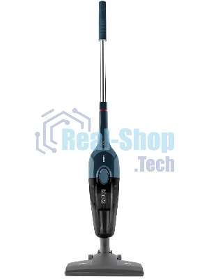 Пылесос вертикальный Centek CT-2565 синий, питание от сети, 200 Вт, уборка сухая, пылесборник 1.2 л