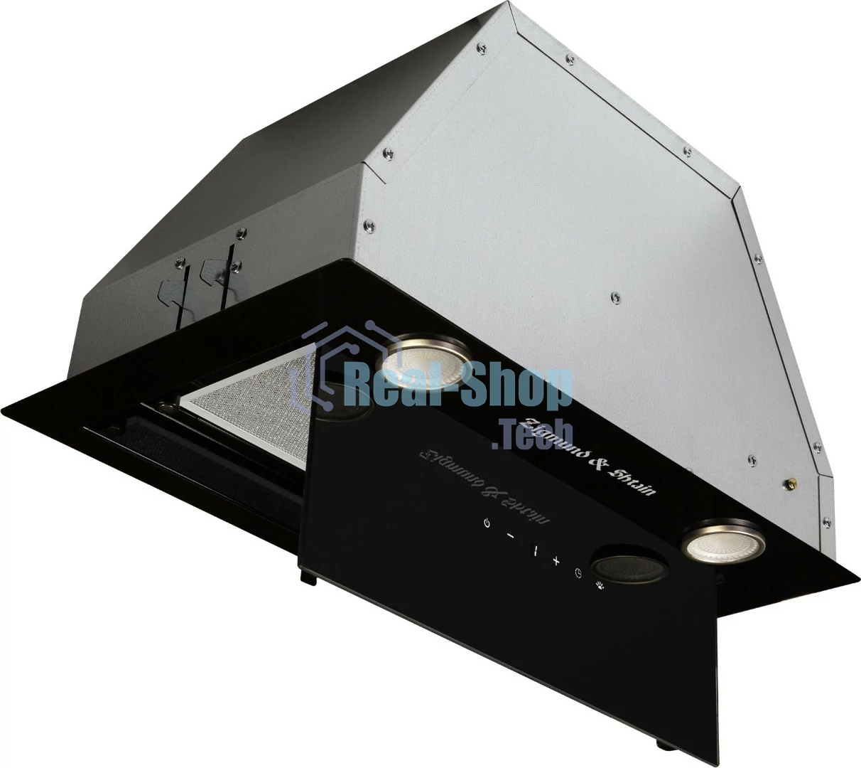 Вытяжка встраиваемая Zigmund & Shtain K 011.5 B черный, 50 см, 1050 куб. м/ч, 68 дБ