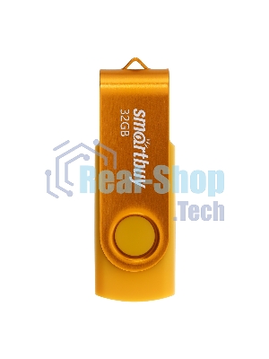 Флешка USB R/W Smartbuy Twist Yellow (SB032Gb2TWY), 32Gb,