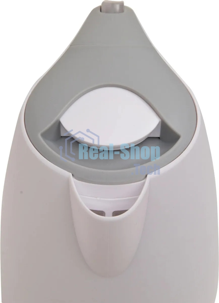 Чайник электрический OASIS K-3PWG белый+серый, 1,7л