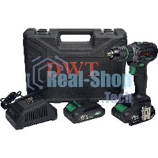 Дрель-шуруповерт DWT ABSP-20 DNF-2 BMC, 20 В, 2 Ач, 60 Нм, бесщеточный