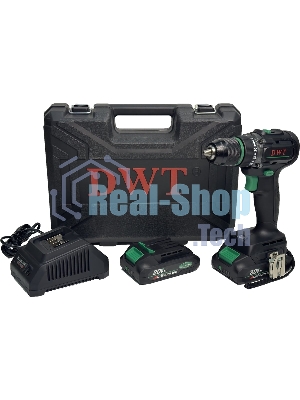 Дрель-шуруповерт DWT ABSP-20 DNF-2 BMC, 20 В, 2 Ач, 60 Нм, бесщеточный