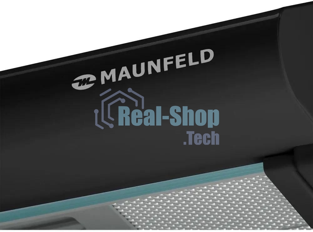 Вытяжка козырьковая Maunfeld MP-1 60 черный, 60 см, 520 куб. м/ч, 49 дБ