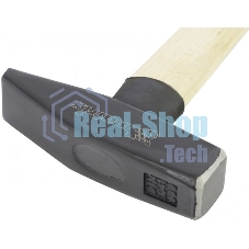 Молоток слесарный Matrix 600 г, квадратный боек, деревянная рукоятка