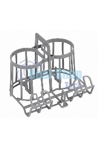 Посудомоечная машина Maunfeld MWF07IM, белый, 42 см, 3 компл., 58 дБ, класс B