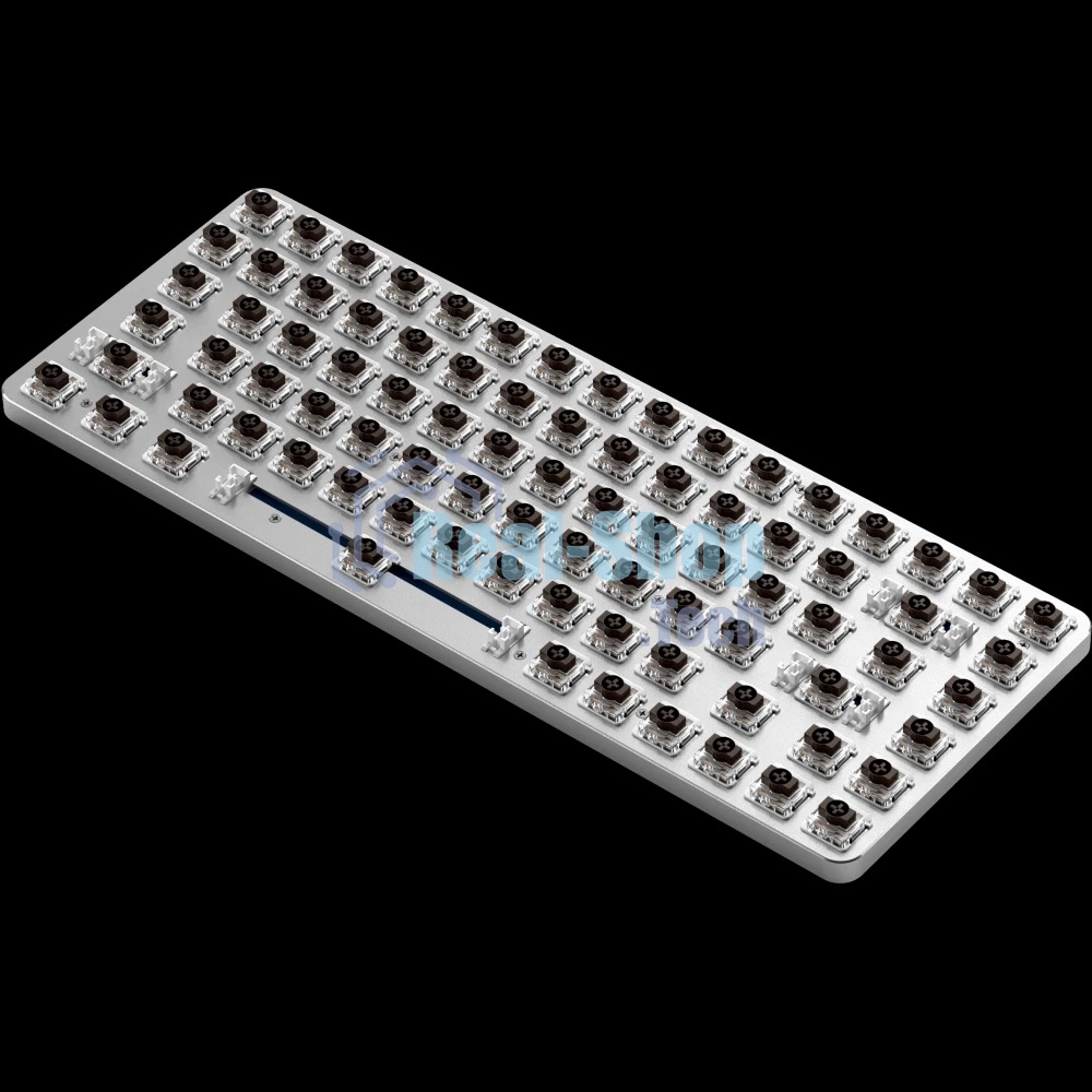 Клавиатура беспроводная механическая Satechi SM1 Slim Mechanical Backlit Bluetooth Keyboard, серый/черный ST-KSM1DK-RU