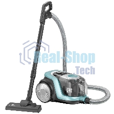 Пылесос Eurostek EVC-4519 бирюзовый, 500/2800 Вт, уборка сухая, пылесборник контейнер 3 л