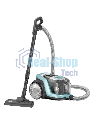 Пылесос Eurostek EVC-4519 бирюзовый, 500/2800 Вт, уборка сухая, пылесборник контейнер 3 л