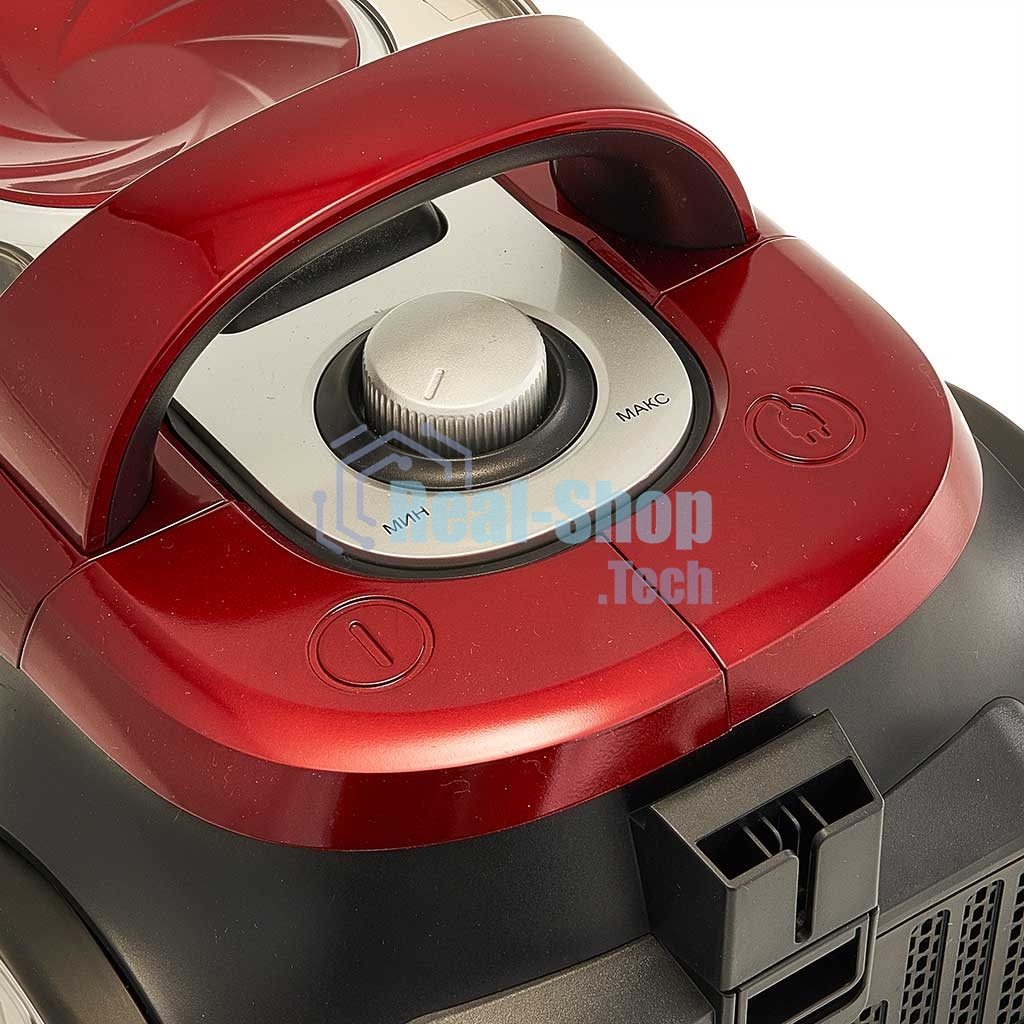 Пылесос DELTA LUX DE-3502 красный