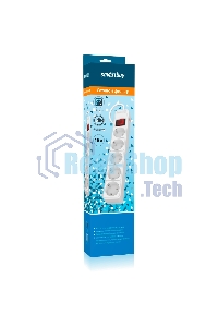 Сетевой фильтр Smartbuy (SBSP-5-30-W) 5 гн х 3,0 м белый