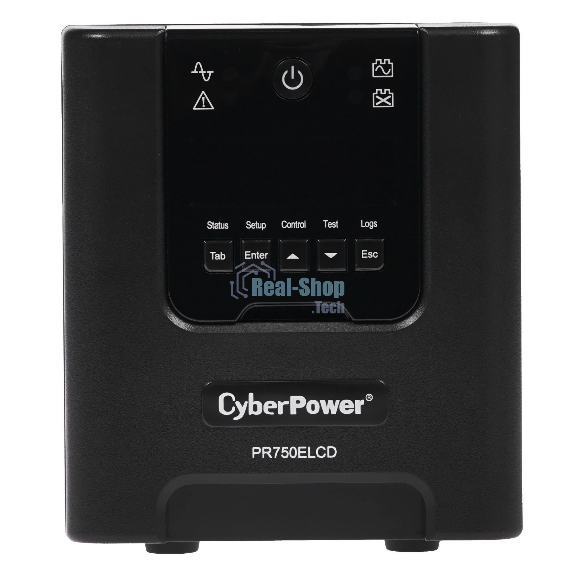 Источник бесперебойного питания CyberPower PR750ELCD 750 ВА/675 Вт/USB/RJ-11/RJ-45/6 x IEC 320 C13 (компьютерная)