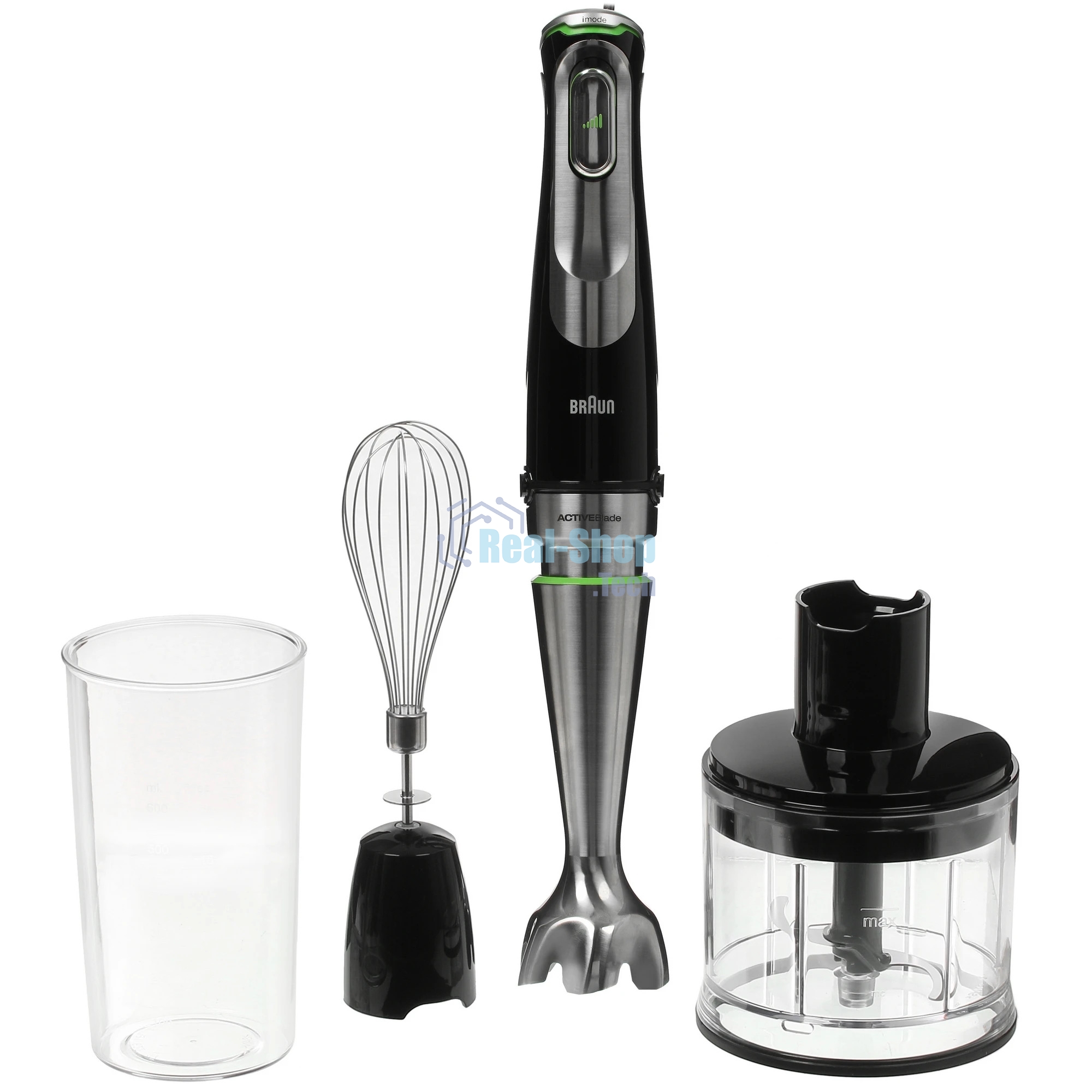 Блендер погружной Braun Multiquick 9 MQ9138Xl черный, 1200 Вт, плавная регулировка, турбо