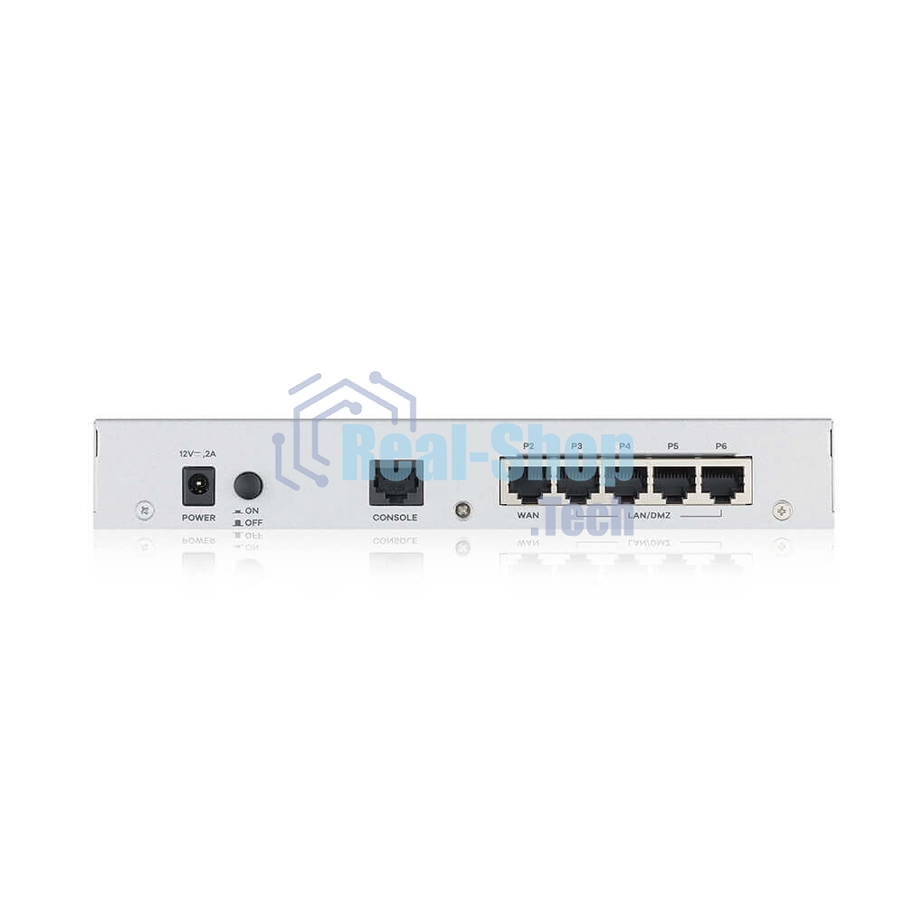 Межсетевой экран Zyxel USG FLEX 100HP с подпиской Gold на 1 год (AS, AV, CF, IDP/DPI, Sandboxing, SecuReporter), 1xRJ-45: 1G PoE+ (LAN/WAN), 7xRJ-45: 1G (LAN/WAN), 1xUSB3.0 **