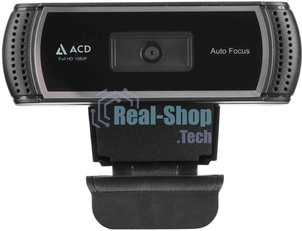 Веб-камера ACD-Vision UC700 CMOS 2МПикс (апрокс.3МПикс), 1920x1080p, 30к/с, автофокус, микрофон встр., кабель USB 2.0 1.5м, шторка объектива, универс. крепление, черный корп. RTL (551905)