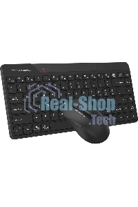 Комплект клавиатура + мышь A4Tech Fstyler FG2200 Air2 клав:черный мышь:черный USB беспроводная slim