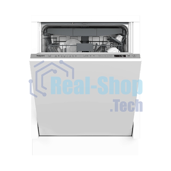 Встраиваемая посудомоечная машина Hotpoint HI 5D85 DW, серый, 59.8 см, 15 компл., 44 дБ, класс A