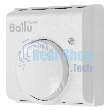 Комплект обогреватель инфракрасный Ballu BIH-GTW-0.8 + BMT-1 белый, 800 Вт, 16 м2, термостат