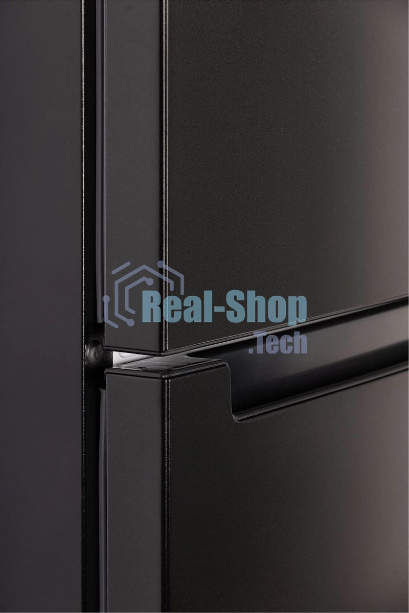 Холодильник Nordfrost NRB 122 B черный двухкамерный 205/70 л морозилка снизу, капельная система