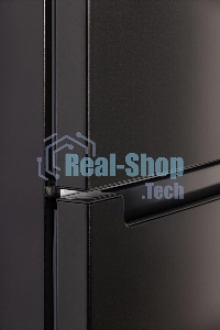 Холодильник Nordfrost NRB 122 B черный двухкамерный 205/70 л морозилка снизу, капельная система