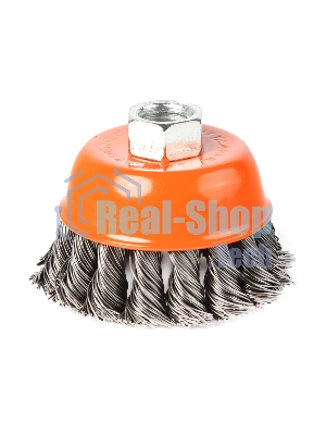 Щетка чашеобразная витая (100 мм; М14) EDGE by PATRIOT 813010007