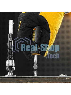 Набор отверток на полке Denzel 8 шт., PH+SL, S2, 3к рукоятка