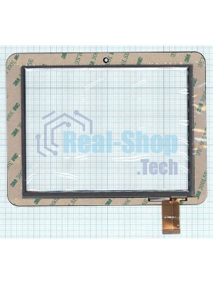 Сенсорное стекло (тачскрин) JA-Z7Z85 V1.0, черное