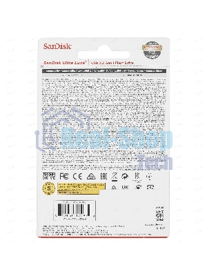 Флешка USB SanDisk CZ74 Ultra Luxe (SDCZ74-256G-G46), 256Gb, USB 3.2 Gen 1, R/W 400/150, серебристый