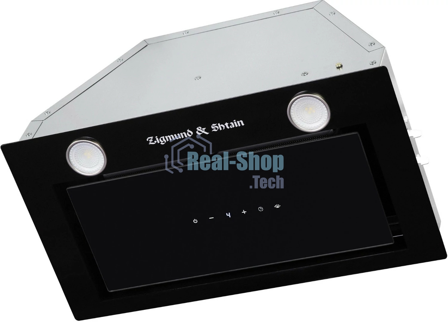 Вытяжка встраиваемая Zigmund & Shtain K 011.5 B черный, 50 см, 1050 куб. м/ч, 68 дБ