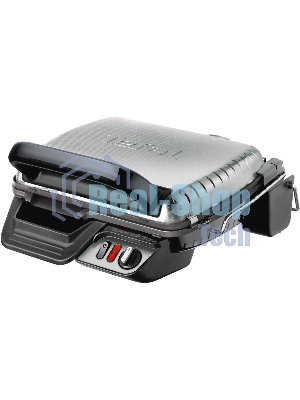 Гриль электрический Tefal GC306012 2000Вт серебристый