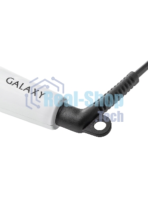 Щипцы для завивки волос Galaxy Line GL4614 белый/черный, 13-25 мм, 200 °C, 9 режимов