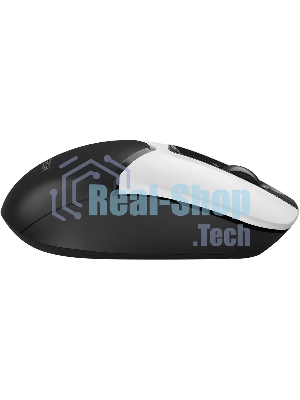 Мышь беспроводная A4Tech Fstyler FG12 белый/черный, 1200 dpi, радиоканал, USB, кнопки - 3
