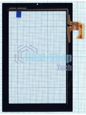Сенсорное стекло (тачскрин) для HP Slate 7 Extreme, черное