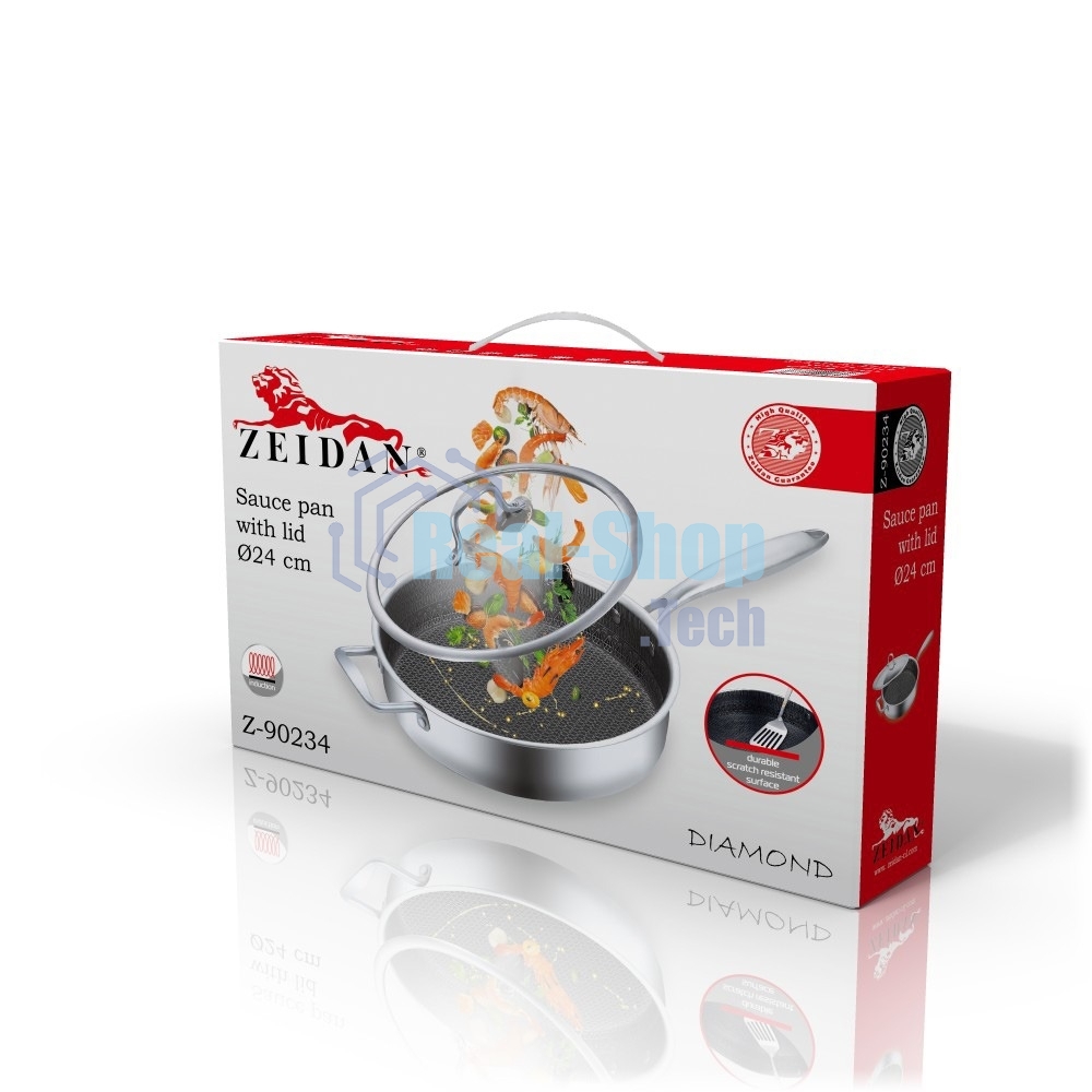 Сотейник с крышкой Zeidan Z-90234