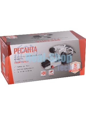 Ленточная шлифовальная машина Ресанта ЛШМ-75/900 900Вт (ширина ленты 75мм)