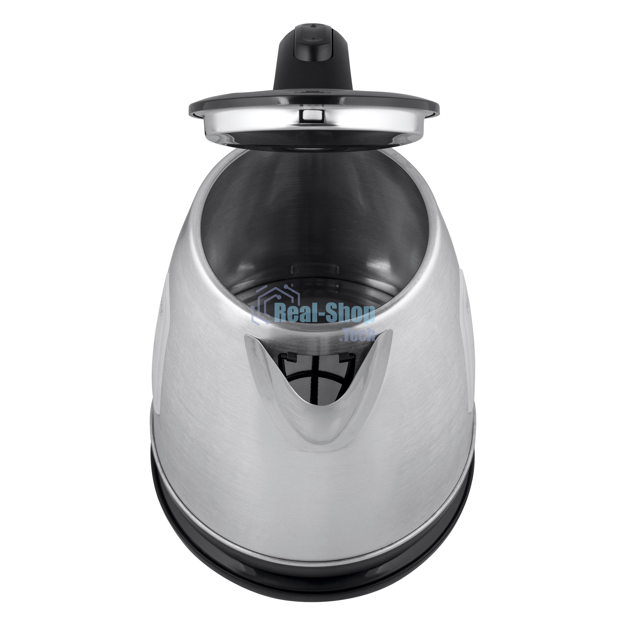 Чайник электрический BBK EK1761S нержавеющая сталь/черный