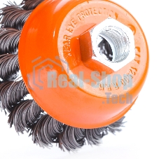 Щетка чашеобразная витая (100 мм; М14) EDGE by PATRIOT 813010007