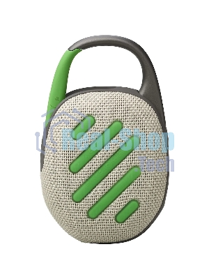 Колонка портативная JBL Clip 5 песочный 7W Mono BT 10м 1400mAh
