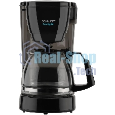 Кофеварка капельная Scarlett SC-CM33018 черный, исп. кофе - молотый, 0.75 л, 600 Вт.