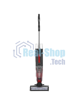Пылесос вертикальный Atvel F16 Upright серый/красный, питание от аккумулятора, 150 Вт, уборка влажная/сухая, пылесборник 0.45 л