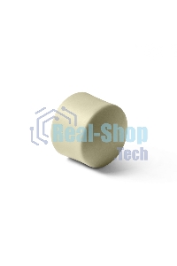 Заглушка 50 полипропиленовая PPR белая PRO AQUA