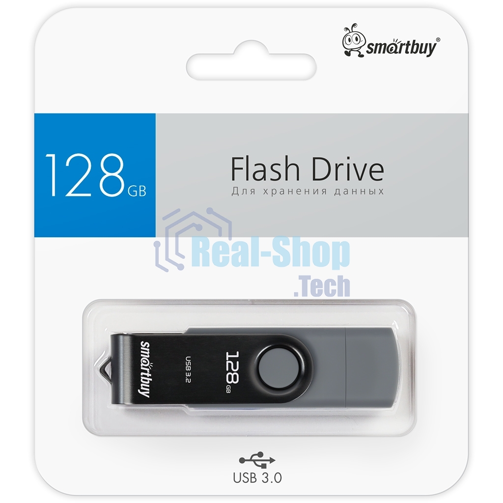Флешка USB Smartbuy (SB128Gb3DUOTWK) UFD 3.0/3.1 128Gb Twist Dual