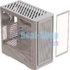 Компьютерный корпус Formula V Line Air Power G9 DUO PA White, ATX, TYPE-C*1, USB3.0*2, MESH/GLASS FRONT PANEL, FRONT 3x PERFORMANCE ARGB, REAR 1x PERFORMANCE ARGB