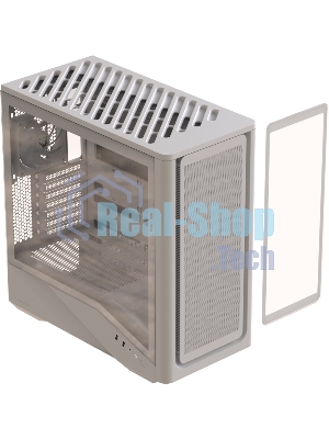 Компьютерный корпус Formula V Line Air Power G9 DUO PA White, ATX, TYPE-C*1, USB3.0*2, MESH/GLASS FRONT PANEL, FRONT 3x PERFORMANCE ARGB, REAR 1x PERFORMANCE ARGB