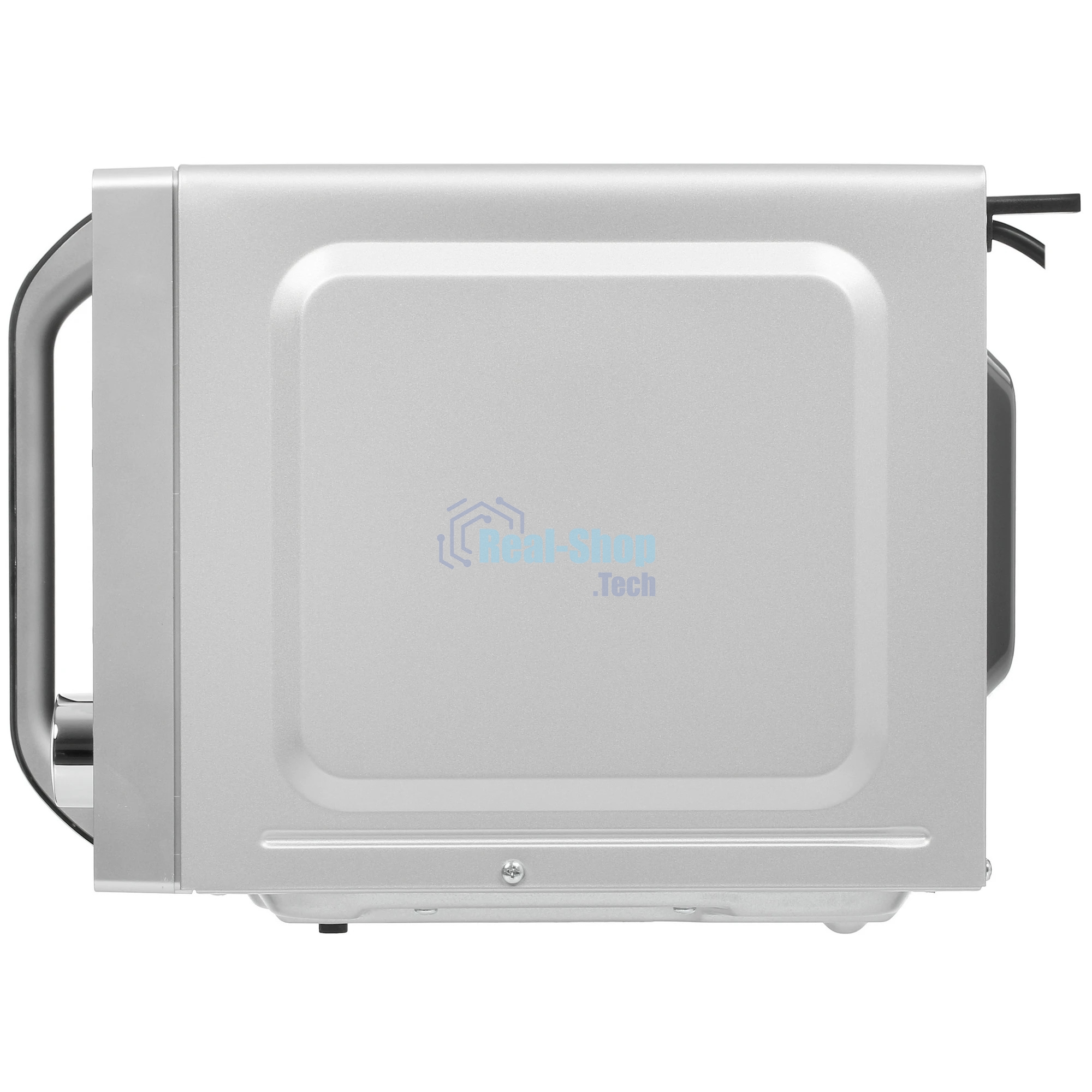 Микроволновая печь Haier HMB-DM208SA серебристый/черный, 20 л, 800 Вт, переключатели - кнопки, поворотный механизм