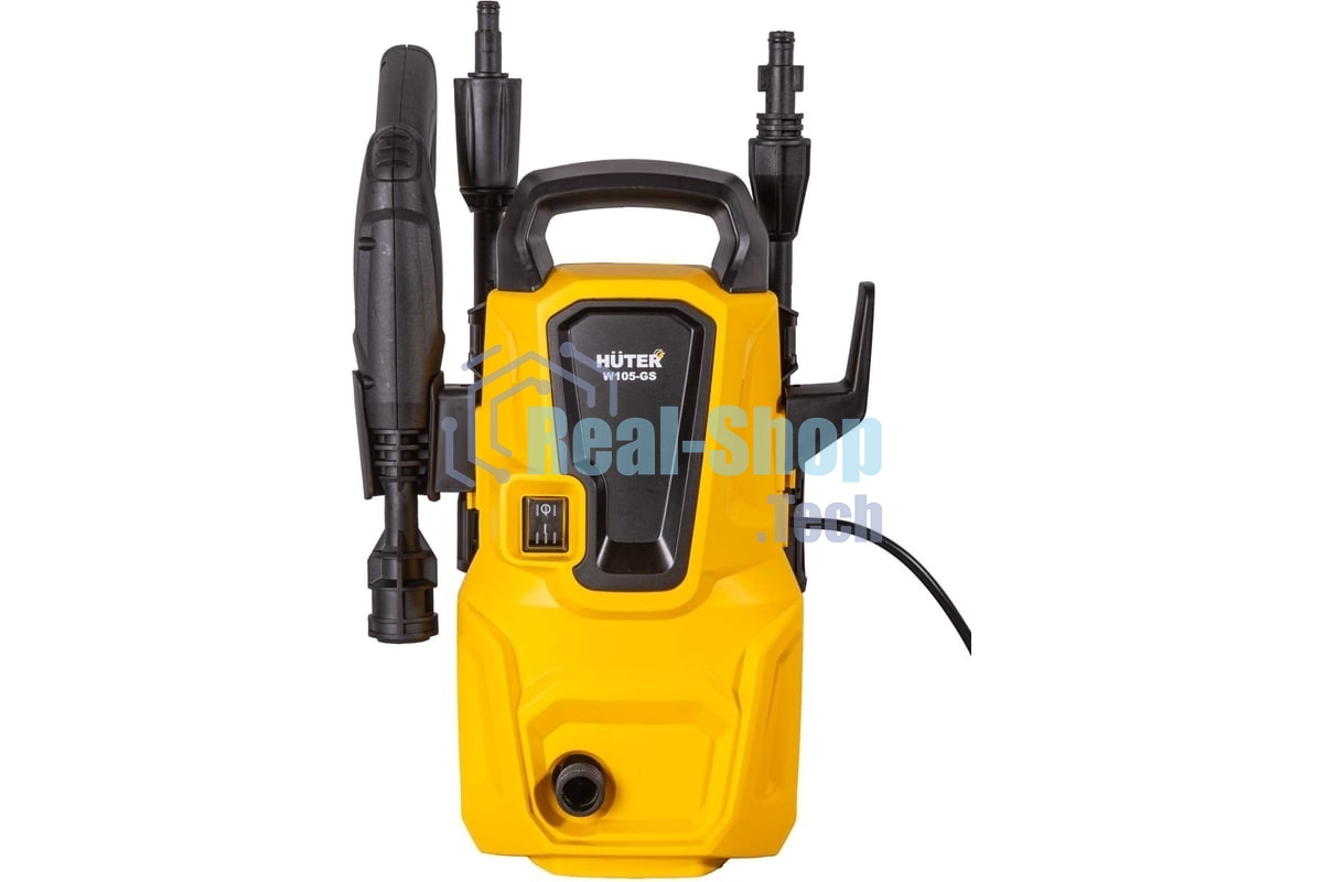 Мойка высокого давления Huter W105-GS 70/8/4 1400 вт, 105 бар, расход=342 л/час, вход=0,4 бар
