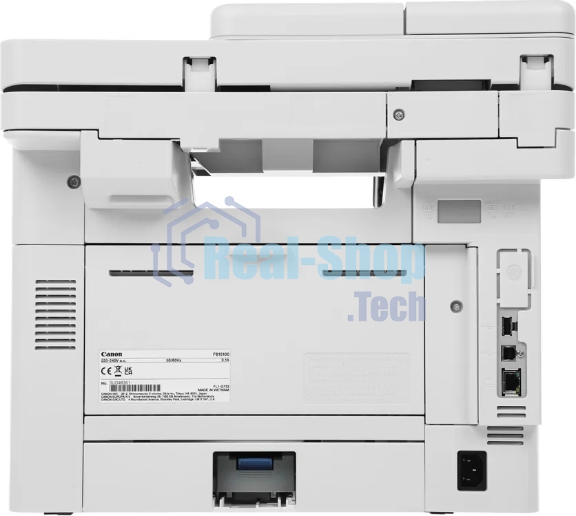 МФУ лазерное Canon I-SENSYS MF463dw II, (7188C008), (A4, 40ppm, 1200dpi print, 600dpi scan, 1200MHz, 1Gb, Duplex, DADF50, 250sheets+100universal tray, PostScript USB, RJ-45, Wi- Fi) (Cart. 070/070H)