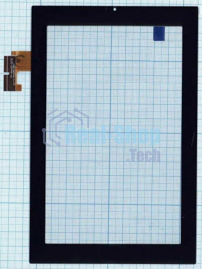 Сенсорное стекло (тачскрин) для HP Slate 7 Extreme, черное