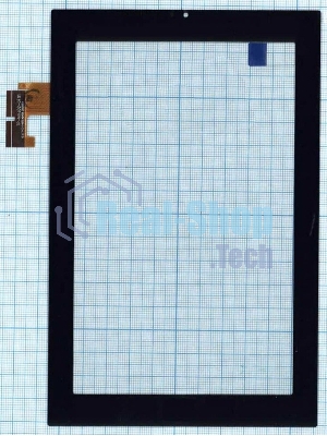 Сенсорное стекло (тачскрин) для HP Slate 7 Extreme, черное